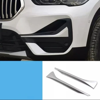 

Exterior Refit Kit Fit For BMW X1 F48 2016 - 2019 2020 Front Fog Lights / Lamp Eyebrow Stripes Cover Trim Accessories