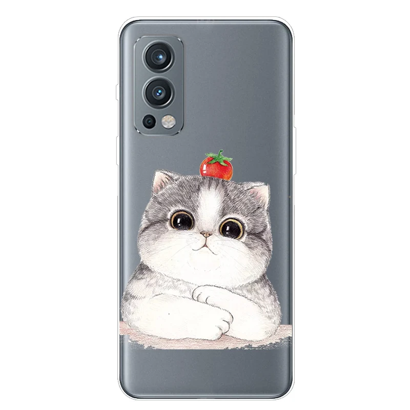 Cartoon Clear TPU Silicone Soft Case - Transparent Phone Cover