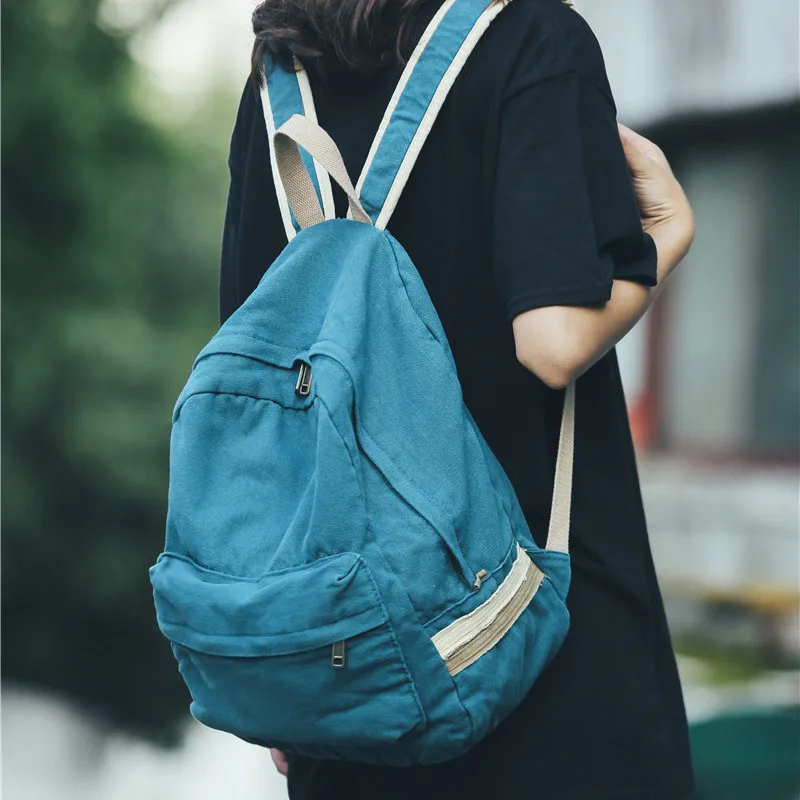 

2020 New Backpack Women Backbag Fashion Women Shoulder Bag Solid Color School Bag for Teenage Girl Mochilas Backpacks Travel Bag