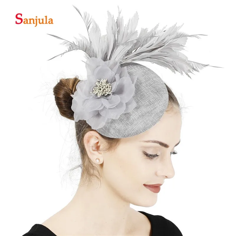 grey hats and fascinators
