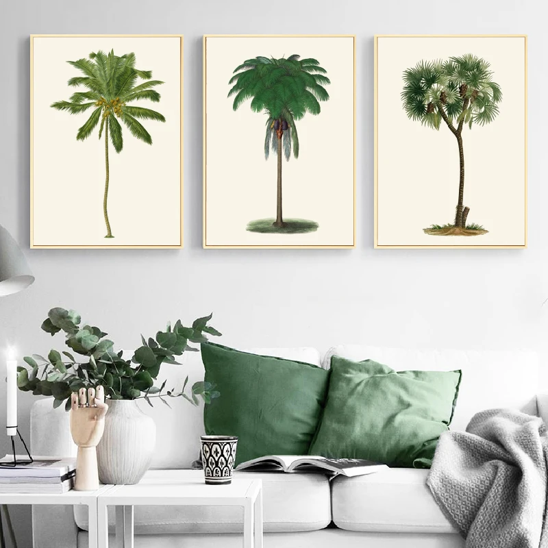 Palm Tree Canvas Painting Wall Picture Home Decor