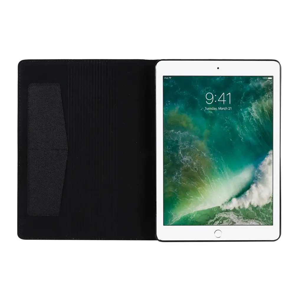 Для ipad Air 1 Air 2 Чехол 9,7 Funda ткань текстура кожа мягкий силиконовый для ipad 9,7 умный чехол для ipad 6th Gen чехол