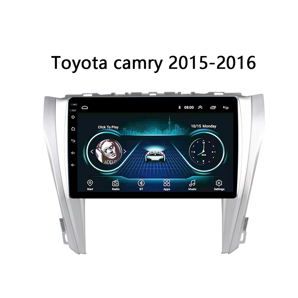 Автомобильный радиоприемник для Toyota camry 2015-2016 Android 8 0 10 &quotHD Full мультимедиа