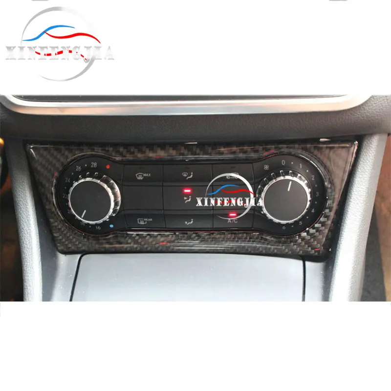 Для Mercedes-Benz CLA A GLA Class C117 W176 X156 13-17 карбоновый центральный переключатель переменного тока накладка