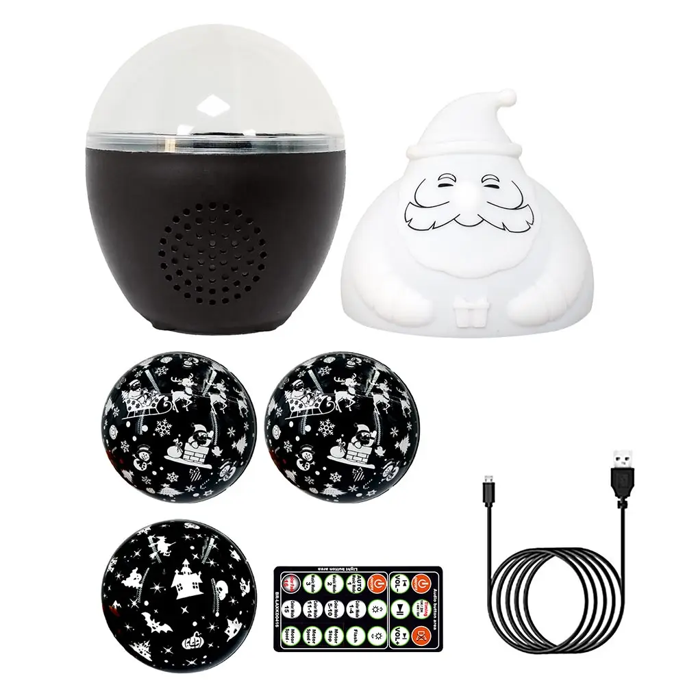 

Projector LED Light Lamp Strobe Light with Remote Control Christmas Decor KTV Party Stage Light 7 Colors DJ Bar Holiday Lighting
