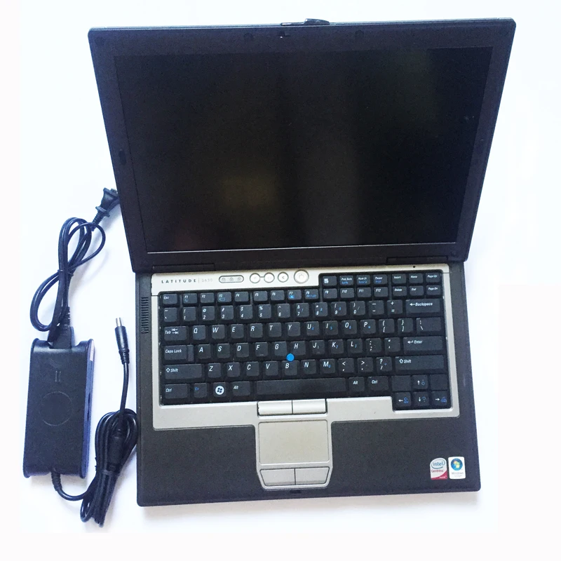 Diagnostic Laptop For Dell D630 Professional For Dell D630 4g ram WIFI, DVDRW can match for alldata mb sd c4 for bmw icom a2 b c