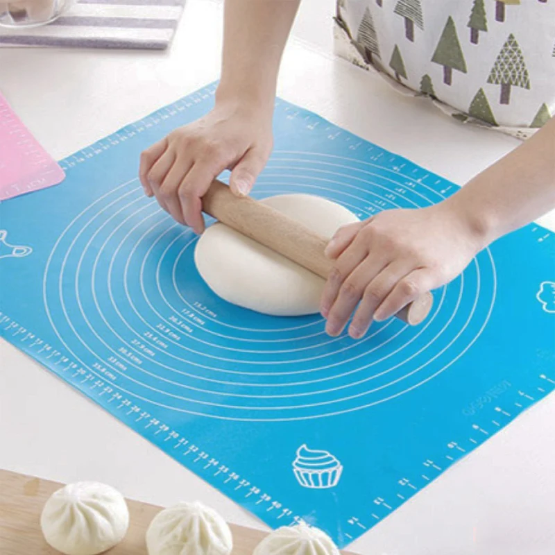 

Multi-size Silicone Baking Mat Sheet Extra Large Baking Mat for Rolling Dough Macaron Pizza Dough Non-Stick Maker Holder Pastry