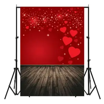 

Love Heart Studio Photo Backdrop Photography Background Cloth Photo Props Valentine's Day Backdrop for Photo Studio 210X150cm