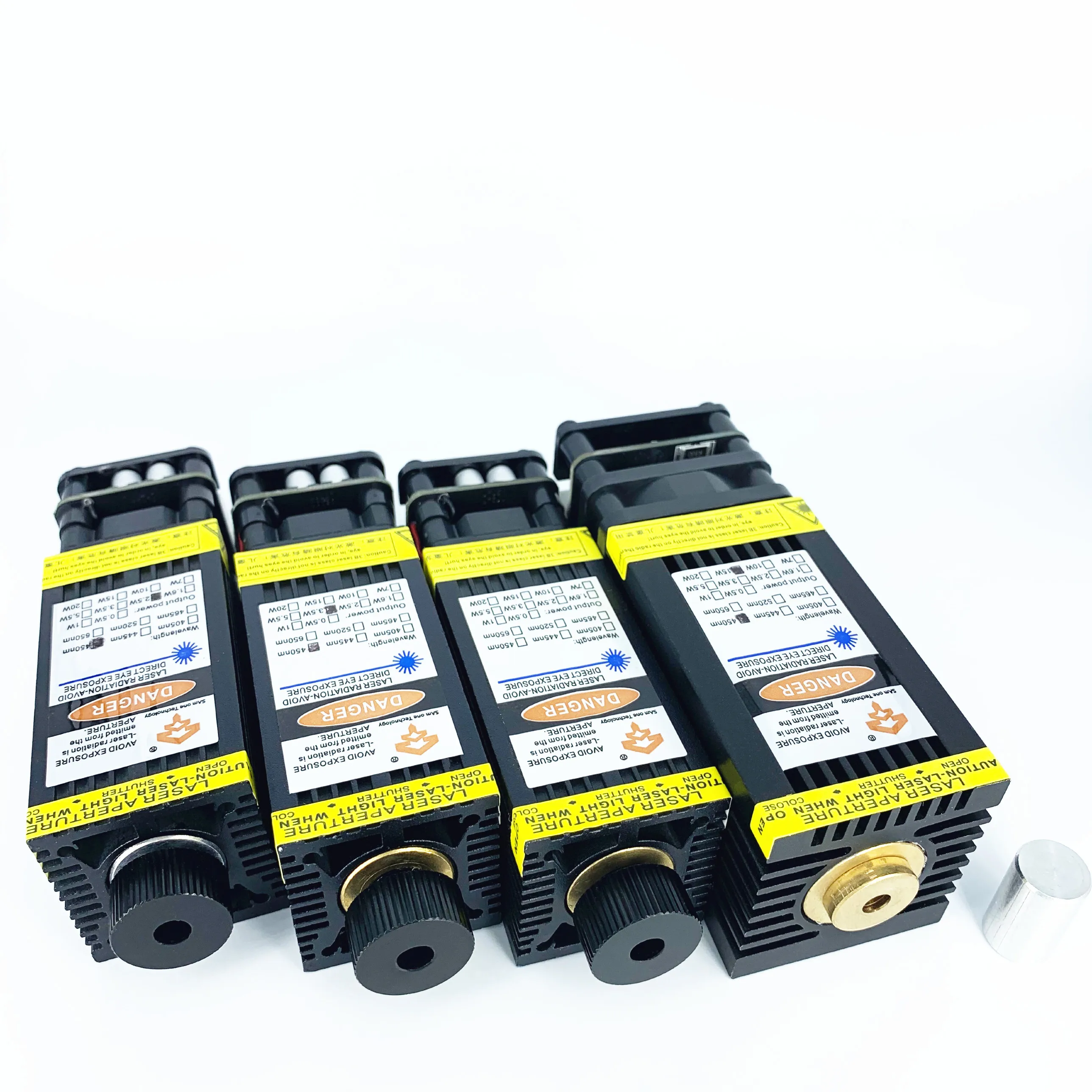 

Laser head 2.5W 3.5W 5.5W 15W33mm laser module DIY for CNC engraving machine PWM/TTL laser engraving machine parts free shipping