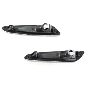 

1 Pair Side Marker Light Car Auto Clear Front W/ LED Plastic 2118200121