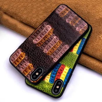

Phone Case For iPhone 7 8 6 6s Plus 11 Pro Xr X Xs Max Case Cowhide Painted Cover For iphone 6sp 7p 8p Case