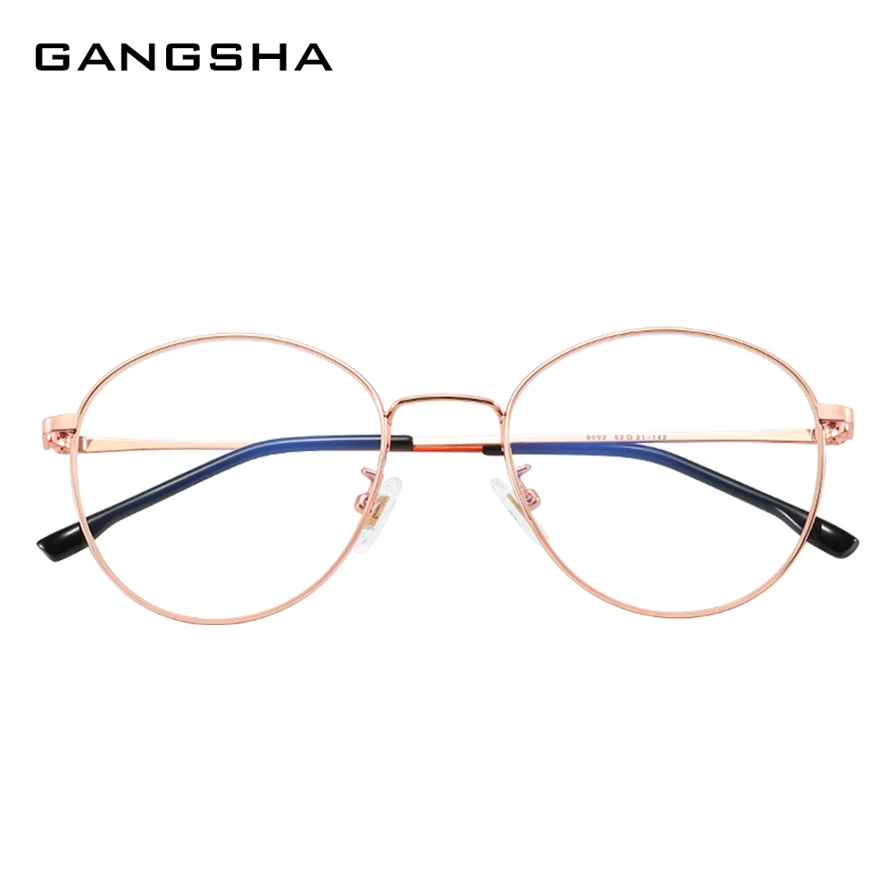 

GANDASHA Metal Women Metal Glasses Frame Cat Eye Glasses Women Myopia Optical Clear Eyeglasses Frame Brand Designer Vintage 6089