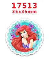 17513 30 шт мультяшный персонаж плоское украшение из смолы pr 18180 - Цвет: 17513