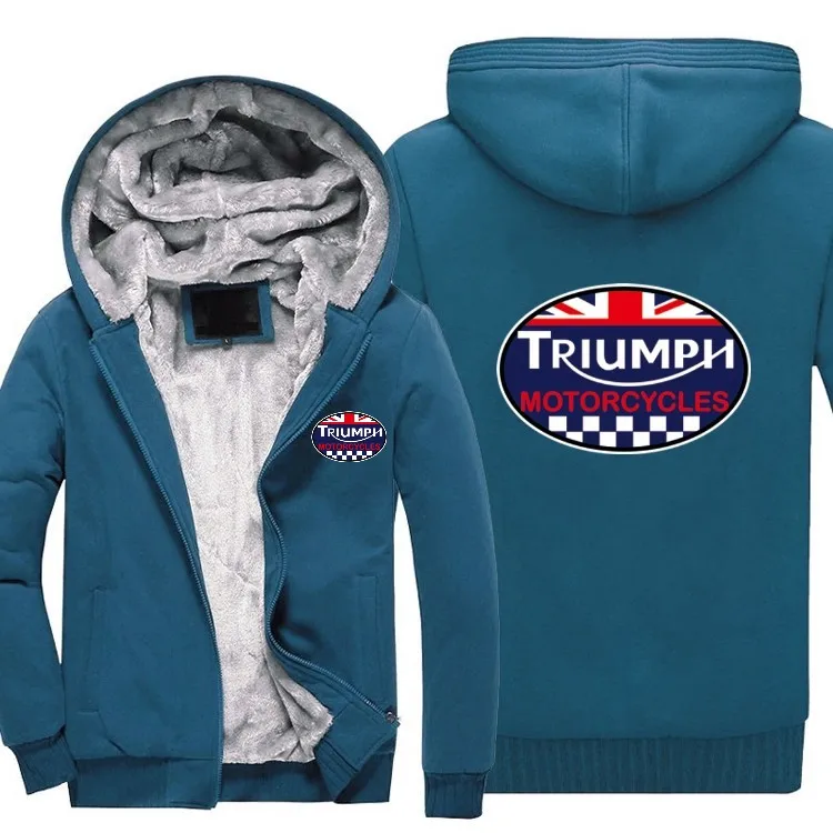 Бургундия TRIUMPH мужские и wo мужские толстовки зимние на молнии мужские армейские камуфляжные толстовки куртки - Цвет: Бургундия