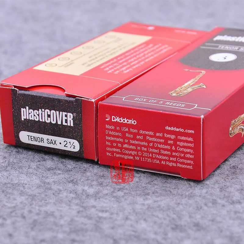 RICO Plasticover Eb Alto Saxophone Reeds strength 2.5/3/3.5 for Jazz/pop/ Bluse/Rocking musical style USA original