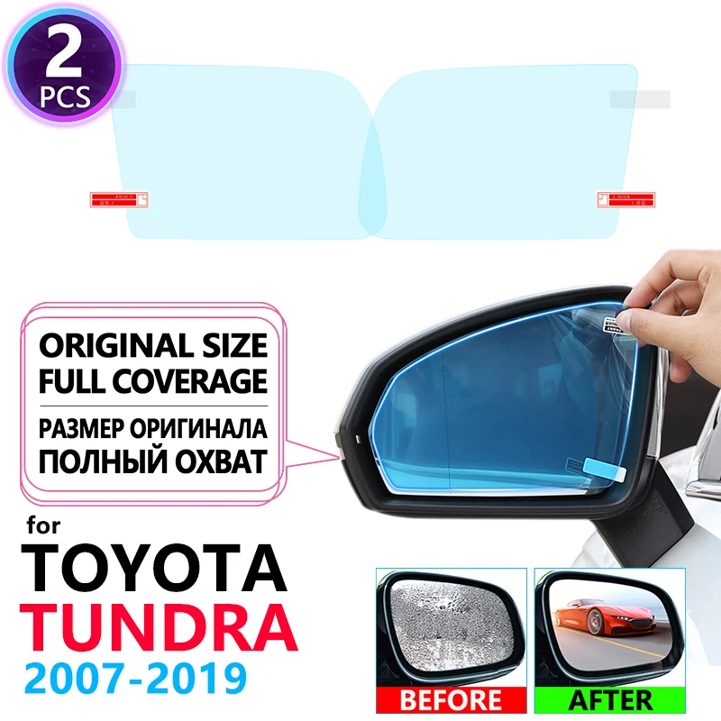 Полное покрытие противотуманная пленка зеркало заднего вида для Toyota Tundra 2007~ SR5 наклейки для автомобиля защитная пленка аксессуары 2013