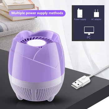 

New Photocatalytic Mosquito Killer Household LED Inhalable Fly Killer Light Catalyst Mute No Radiation Mosquito Killer Trap Lamp