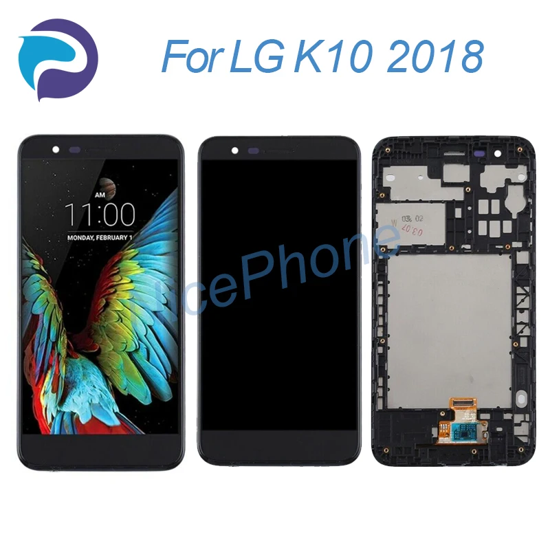 Для K10 2018 ЖК-экран 1280*720 сенсорный дигитайзер дисплей в сборе Замена с рамкой X410