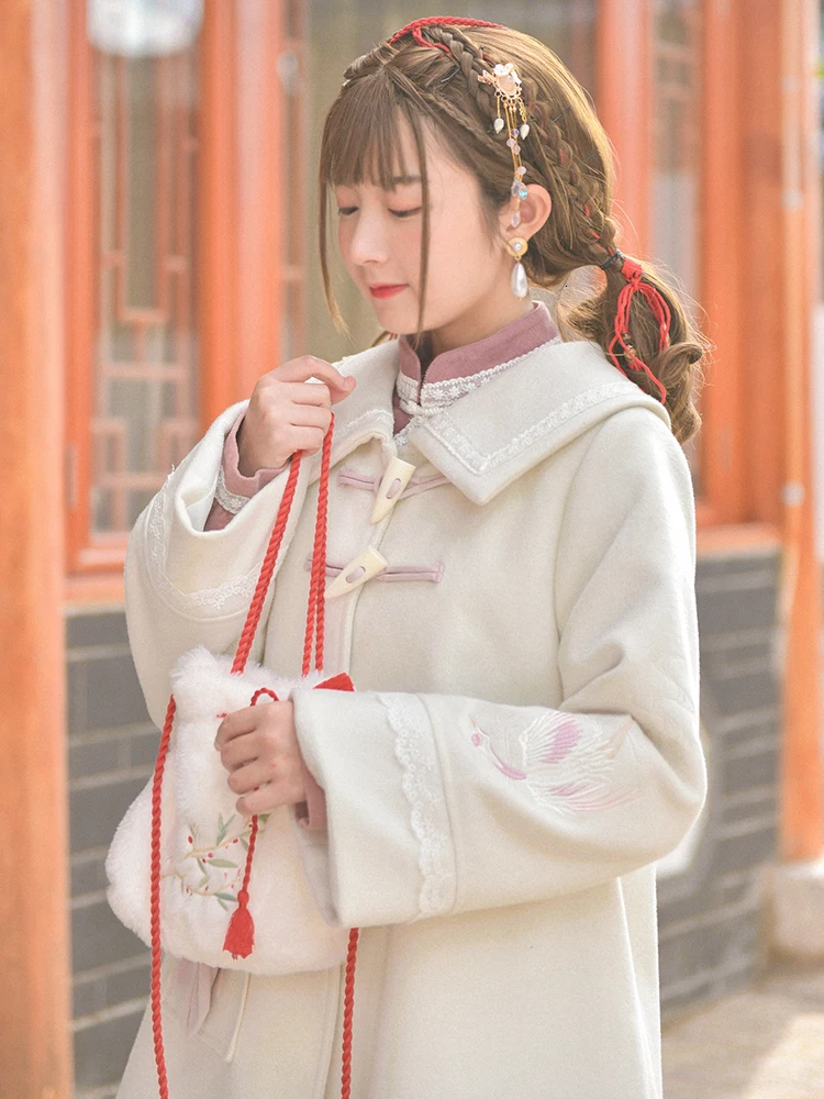 WHOHOLL Jequirity Red Bean Lint Girl tassels ретро сумки на шнурке косая сумка на плечо Женская посылка косметичка