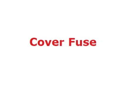 one set cover fuse and 7 sets carbon brush fuse