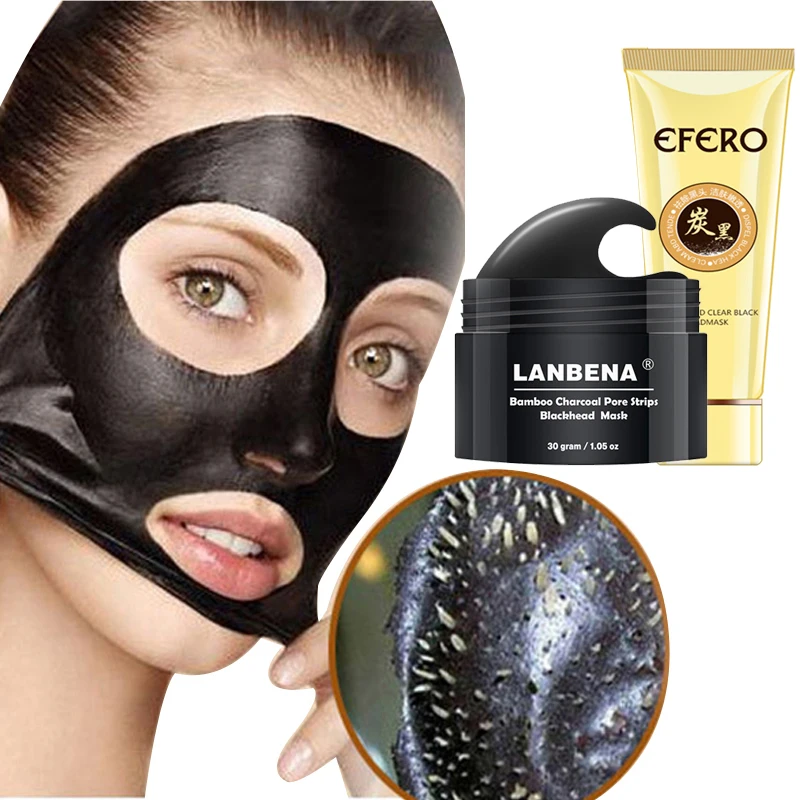 Nose Strips Mask Black Dots Blackhead Remover Deep Cleansing Face Mask Black Head Nose Mask Pore Cleansing Strip Peel Off Mask