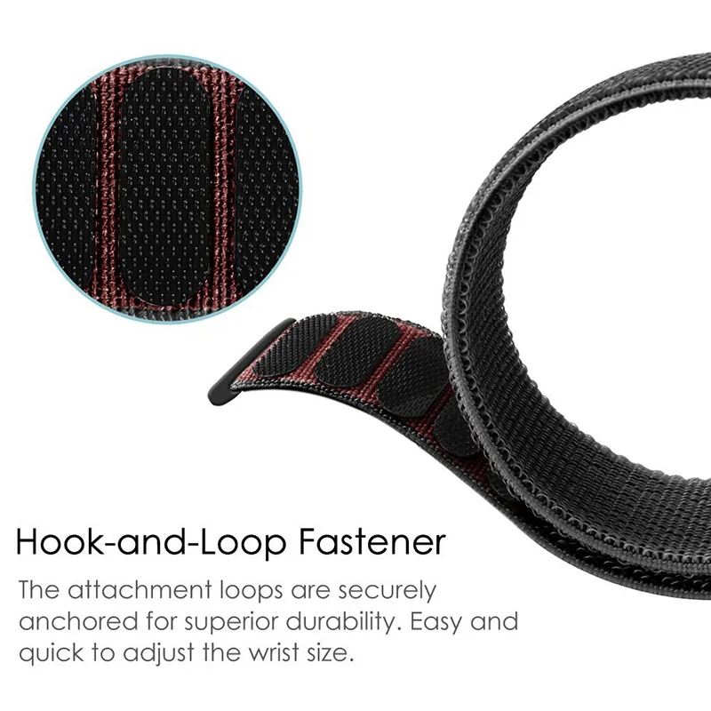  20mm Nylon Loop Woven Strap for Xiaomi Huami Amazfit GTS Smart Watch Wearable Wrist Bracelet For Am - 4000193756296