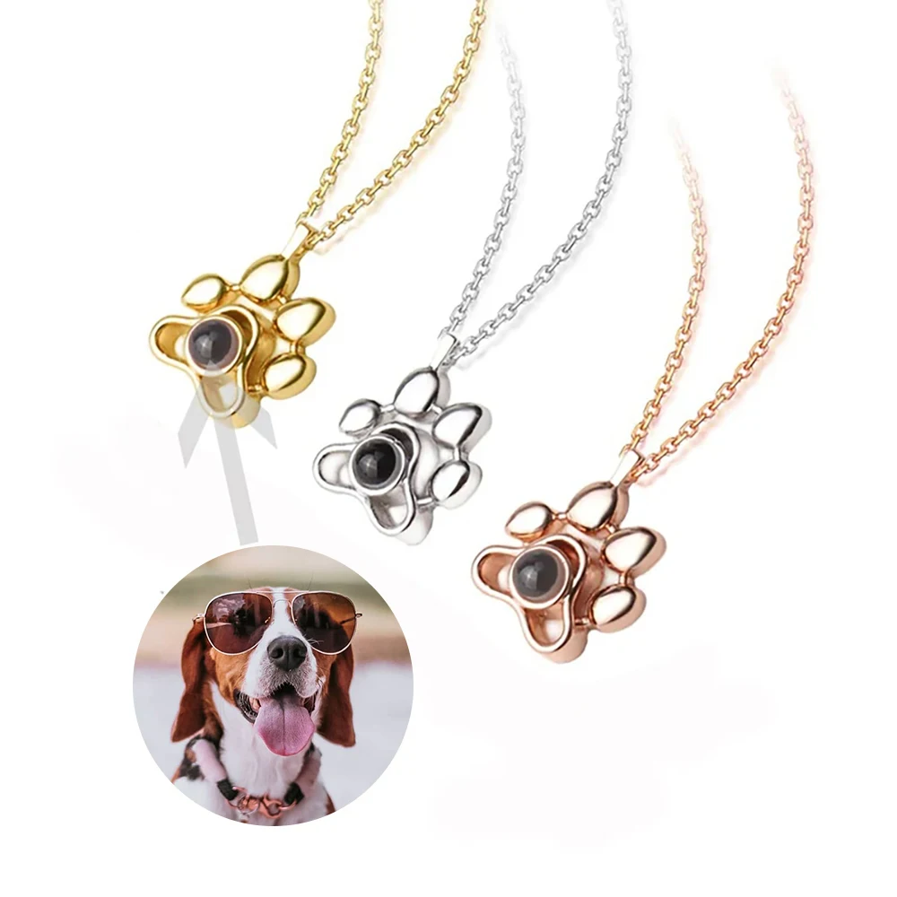 Projection Photo Necklace Personalized 