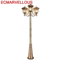 Главная Jalan Tenaga Surya Lampadaire Европейский де Рю Iluminador Жардин Farola светильник Exterieur Lampione от дорожное уличное освещение