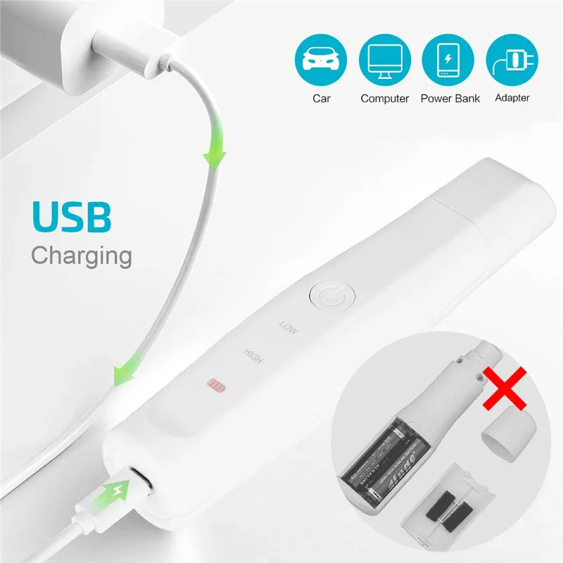 Электрические кусачки для ногтей для собак больших пород уход за когтями сглаживание безболезненный безопасный триммер резак для домашних животных кошек инструмент для шлифовки ногтей
