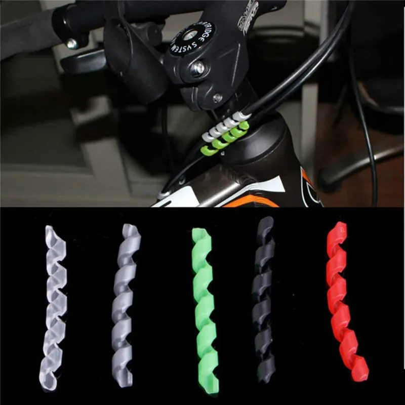 1Pcs Bicycle Brake Cable Protectors Anti friction Housing Rubber