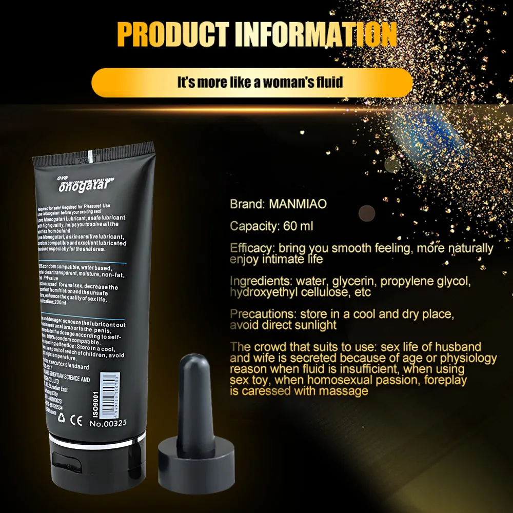 Lubricants for Anal Lubriant Oil Natural Sex Water Based Sex Lubricant Gel Sex Toys Vaginal Lube Body Massage Goods for Adults sex lubricant