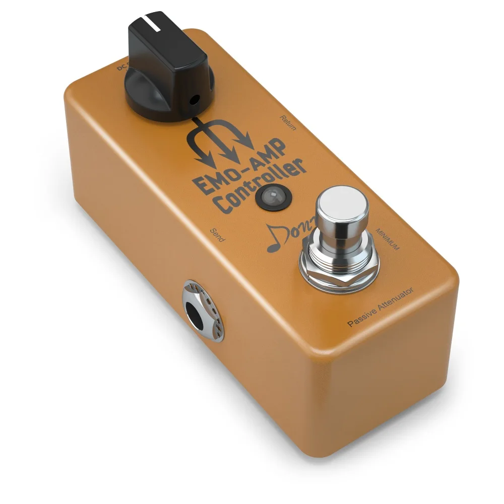 

Donner EMO AMP Box Controller Signal Converter Volume Sound Control Guitar Effect Pedal with Mute Foot Switch Guitar Accessories