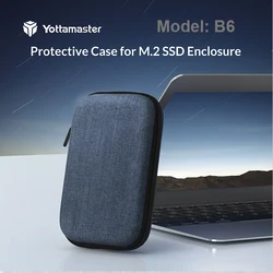 Yottamaster – étui de transport Portable étanche, pochette pour disque dur HDD USB 2.5/3.5 pouces, sac de protection Portable M.2 SSD 