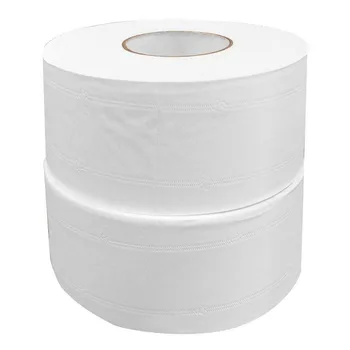

1 Roll 4ply Large Roll Natural Wood Toilet Paper Soft Strong Absorbent Thickened Hotel Toilet Big Roll Paper