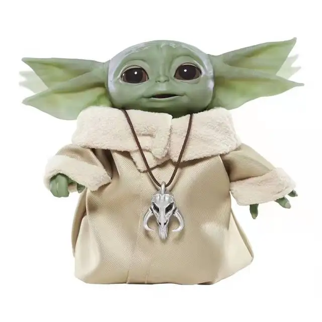 Disney Star Wars Mandalorian Yoda Baby Thechild Multi Effect Vocal Interactive Doll Children's Interactive Gifts