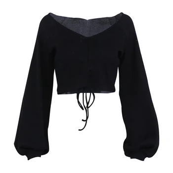 

Vintage T Shirt Women Long Sleeve Harajuku Black Shirt Vintage T Shirt Women Gothic Long Sleeve Shirt Women Clothes New II50NSTX