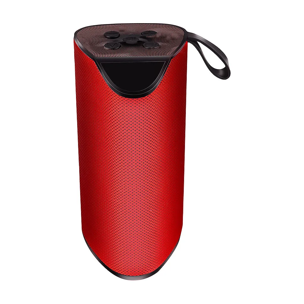Red Портативный Bluetooth динамик s Портативный беспроводной плеер USB радио Fm Mp3 Громкая связь Bluetooth динамик Портативный беспроводной громкий динамик s - Цвет: Red