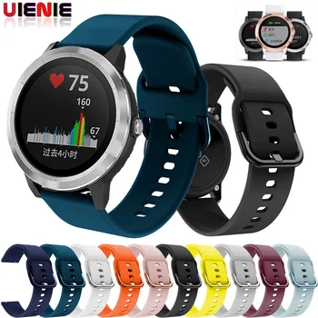 

20mm Watch strap For Garmin vivoactive 3 music/Vivoactive HR/vivoactive 3/Forerunner 645 245 245M Sport silicon Smart Wristband