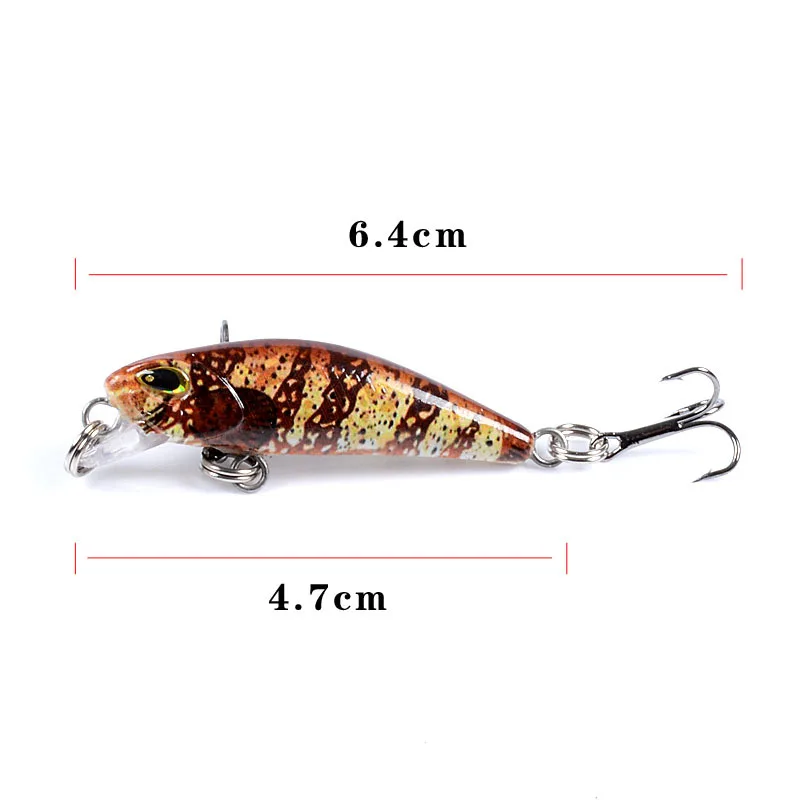 Fishing lures 4.7cm/3.8g Painted Minnow Fake Bait Swimbait Fishing Accessories рыбалка Enticement Bionic Hard Bait jigging lure Fishing lures 4.7cm/3.8g Painted Minnow Fake Bait Swimbait Fishing Accessories рыбалка Enticement Bionic Hard Bait jigging lure