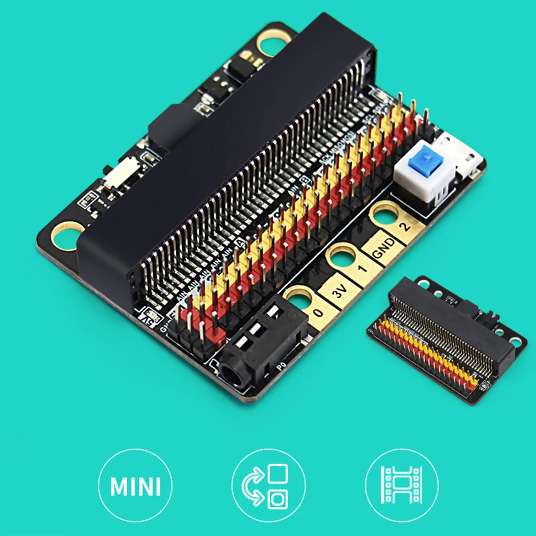 Microbit IOBIT V1.0 V2.0 макетная плата расширения Стволовые Обучающие игрушки аксессуары