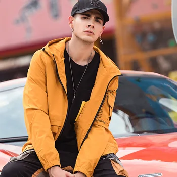 

High Quality New Fashion Multi-pockets Hooded Windbreaker Men's Winter Warm Jacket Long Parka Coat Slim Fit M-4XL