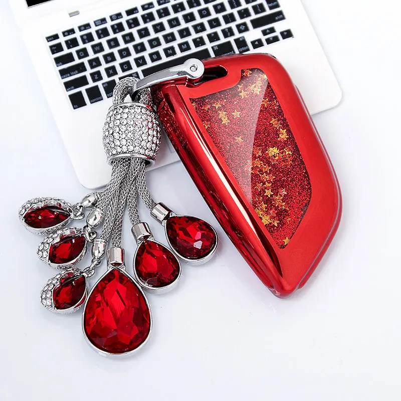 

2020 Soft TPU Car Key Cover Case For BMW X5 F15 X6 F16 G30 7Series G11 X1 F48 F39 Accessories Car Styling Protection