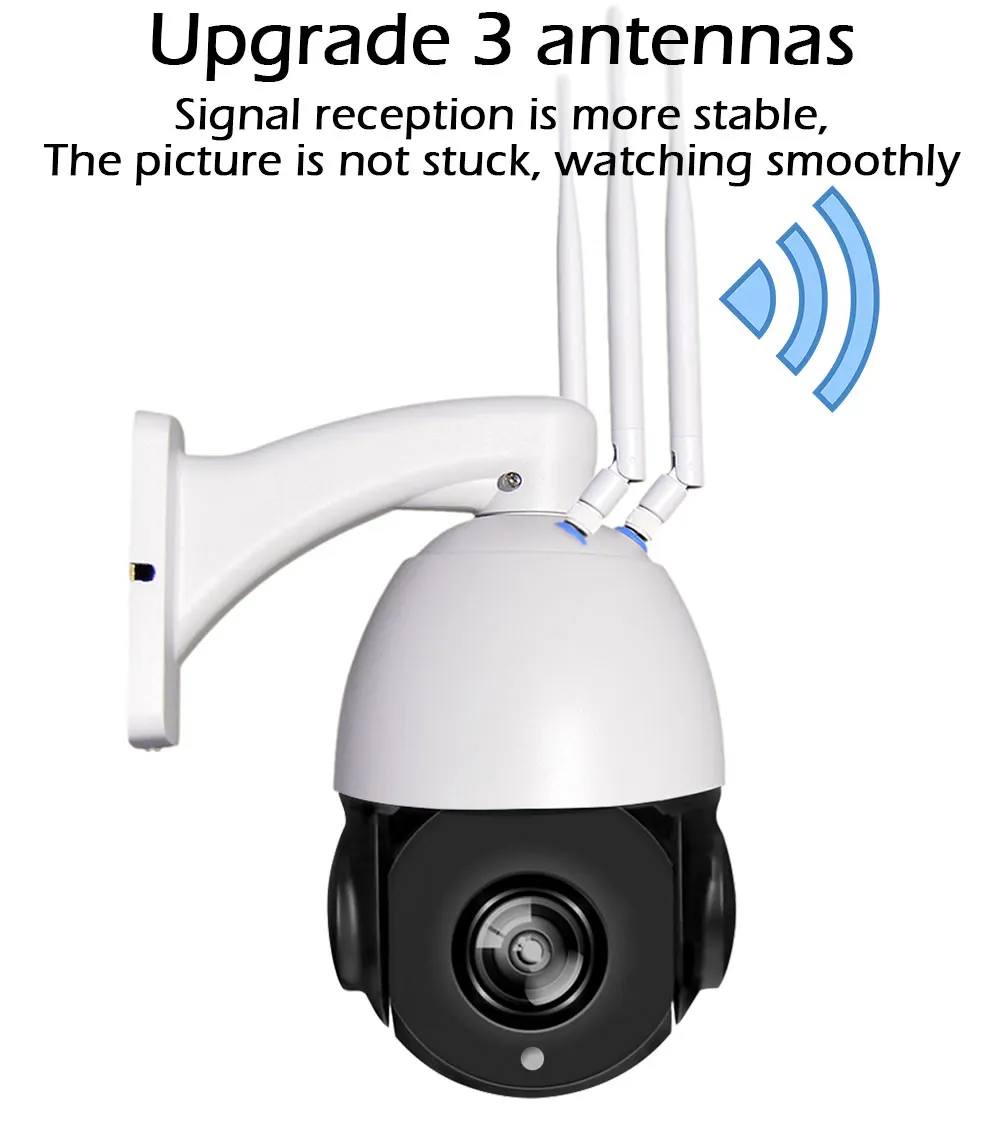 Камера безопасности наружная беспроводная 1080P wifi IP CCTV PTZ скоростная купольная камера 3g 4G ip-камера 22X оптический зум sim-карта памяти SD Cam