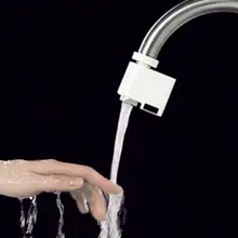 Новая нержавеющая сталь экономизатор воды автоматический сенсорный инфракрасный индукционный кран для раковины бытовой для кухни водосберегающий аксессуар
