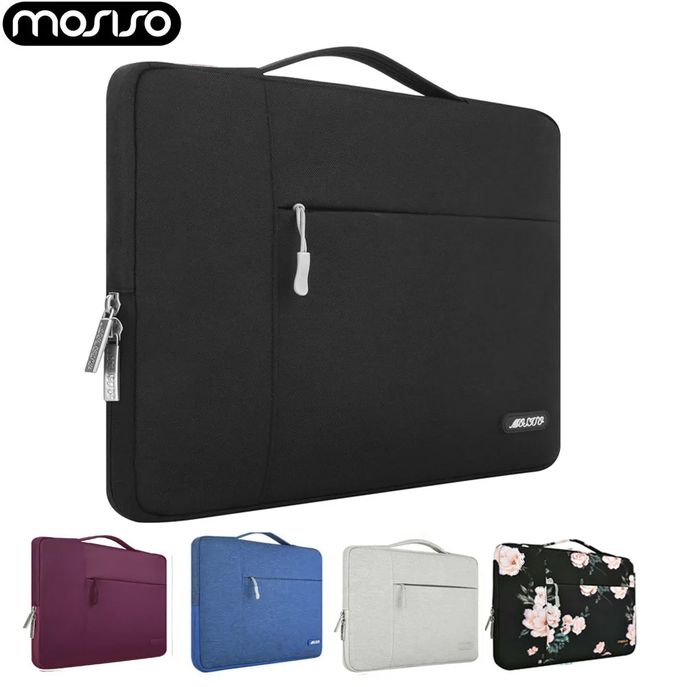 

MOSISO New 13 inch Polyester Fabric Laptop Sleeve Case Cover Briefcase Handbag for 12.9-13.3Inch Laptop Notebook Computer Bags