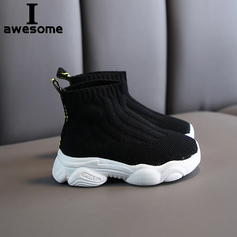 Breathable Spring Children Casual Shoes Girls Boys Short Boots Canvas Shoes Kids Sneakers Baby Running Shoes Child Sport Shoes