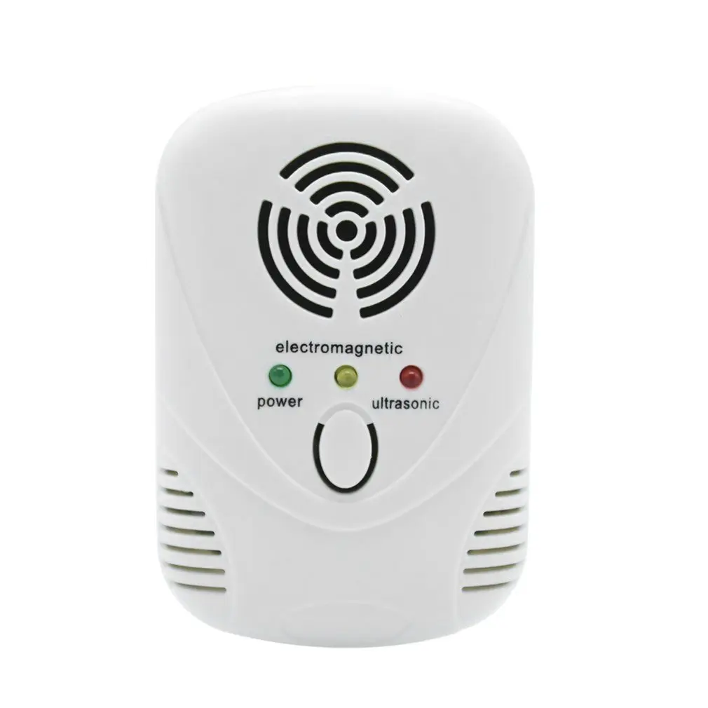 

Electronic Ultrasonic Mouse Killer Mouse Cockroach Trap Insect Mosquito Repeller Rats Spiders Practical Pest Control Device