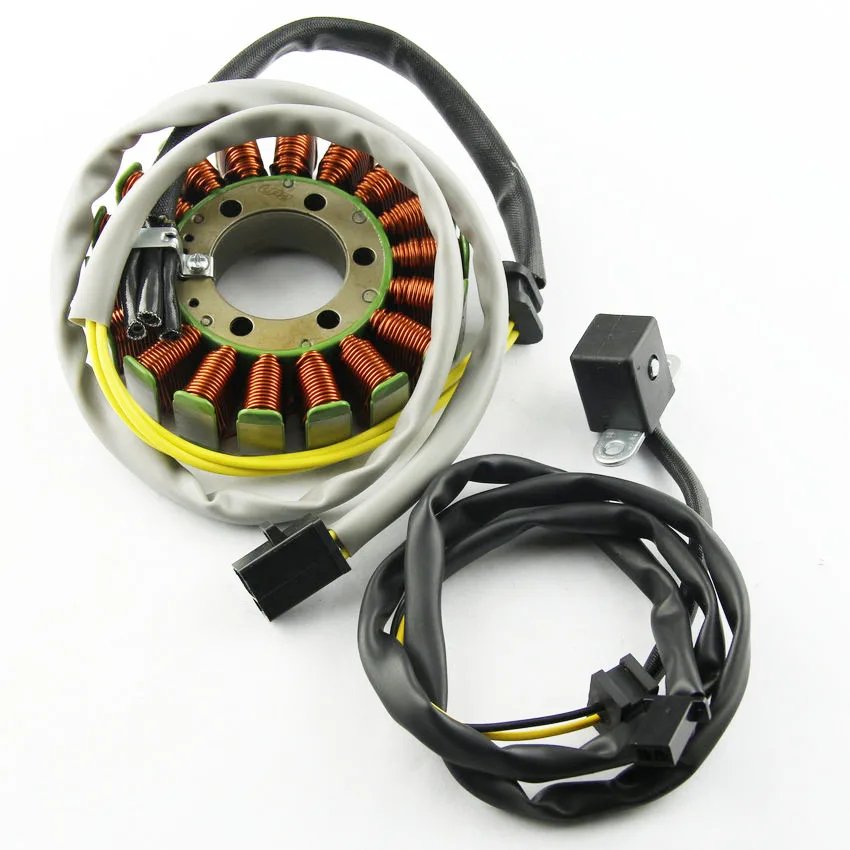 Мотоцикл магнитная катушка статора 18 полюсов 12V катушки для Kawasaki 21003-0074 210030074 EX250 ниндзя 250R