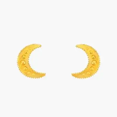 Новинка, дизайнерские Винтажные серьги золотистого цвета с изображением солнца, звезды, Луны для женщин, женские длинные массивные вечерние серьги, подарки - Окраска металла: 6