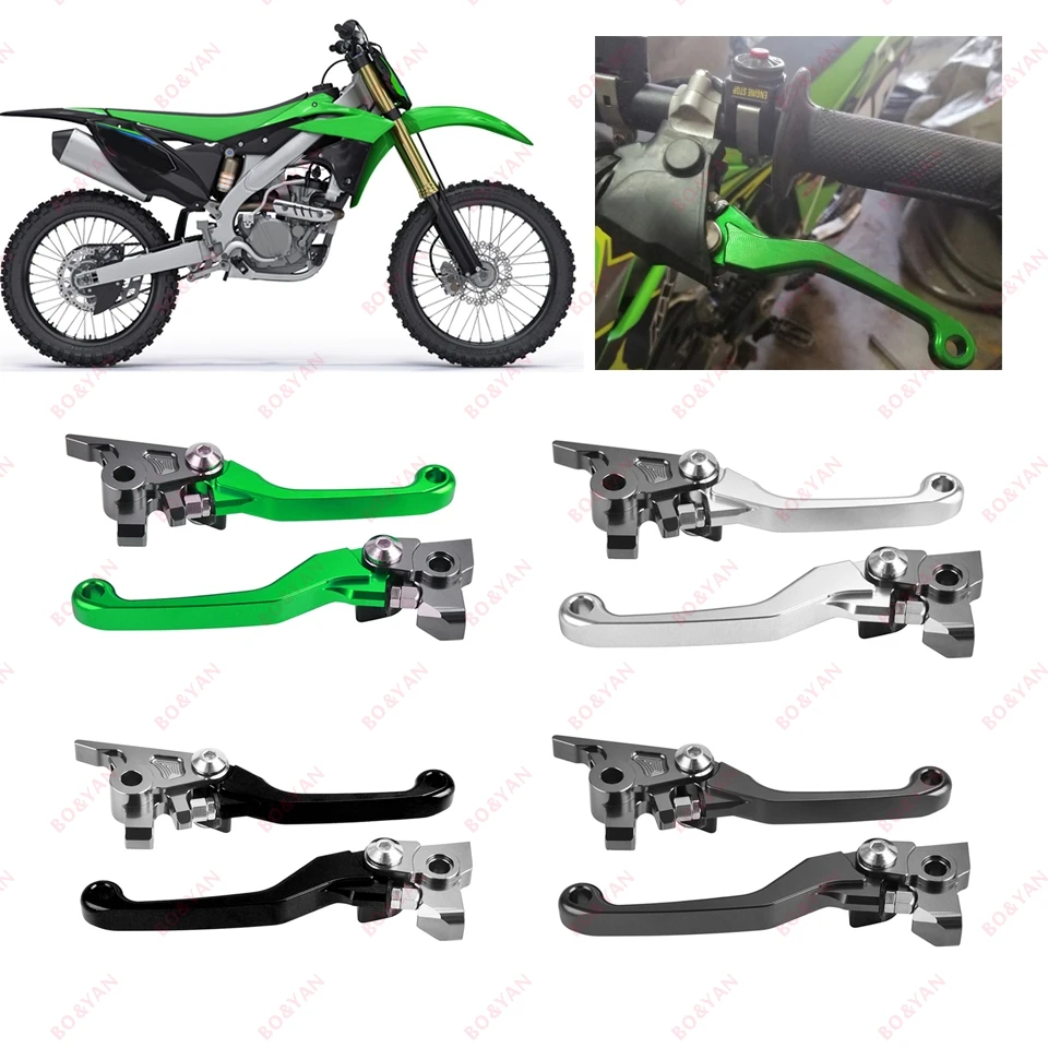 Для Kawasaki KX250 KX250F KX450F KX 250 250F 450F kx250f kx450f 2013-2018 Мотоцикл CNC Dirt Bike тормозной рычаг сцепления